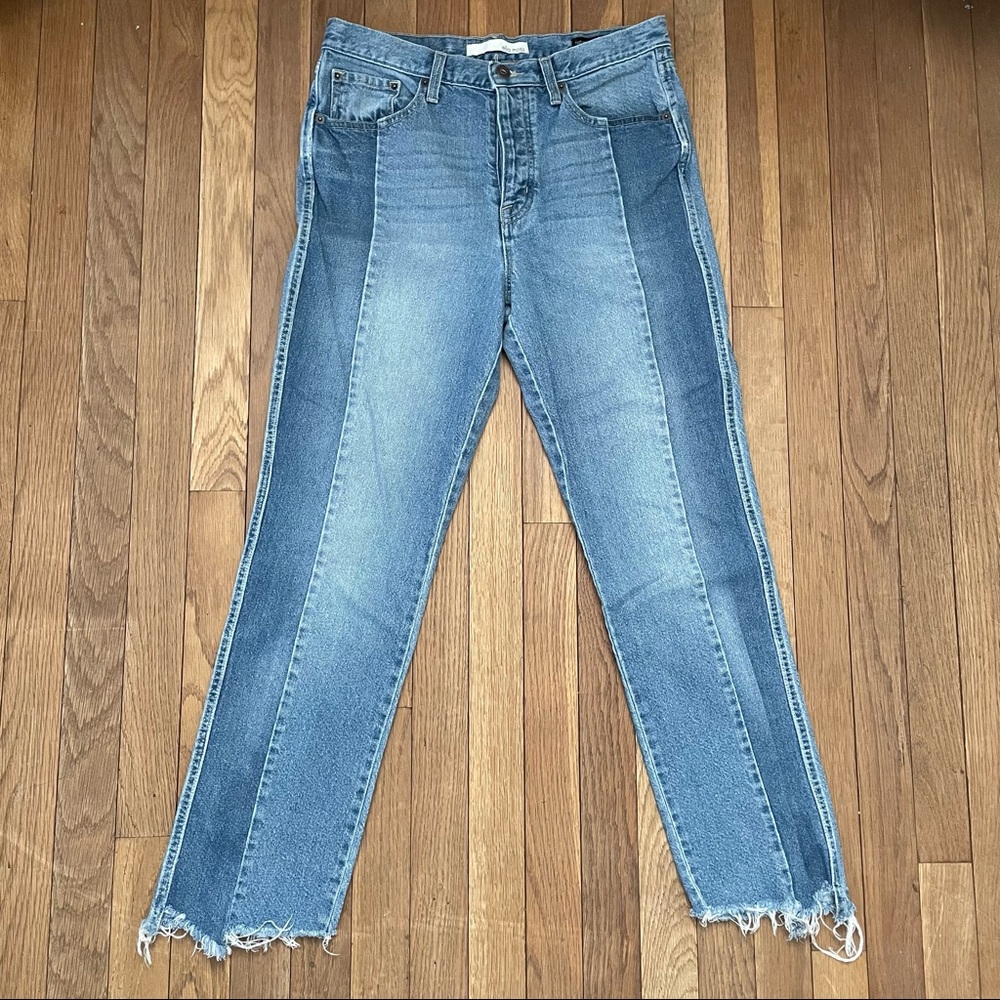 Ella moss  high waist straight ankle jeans